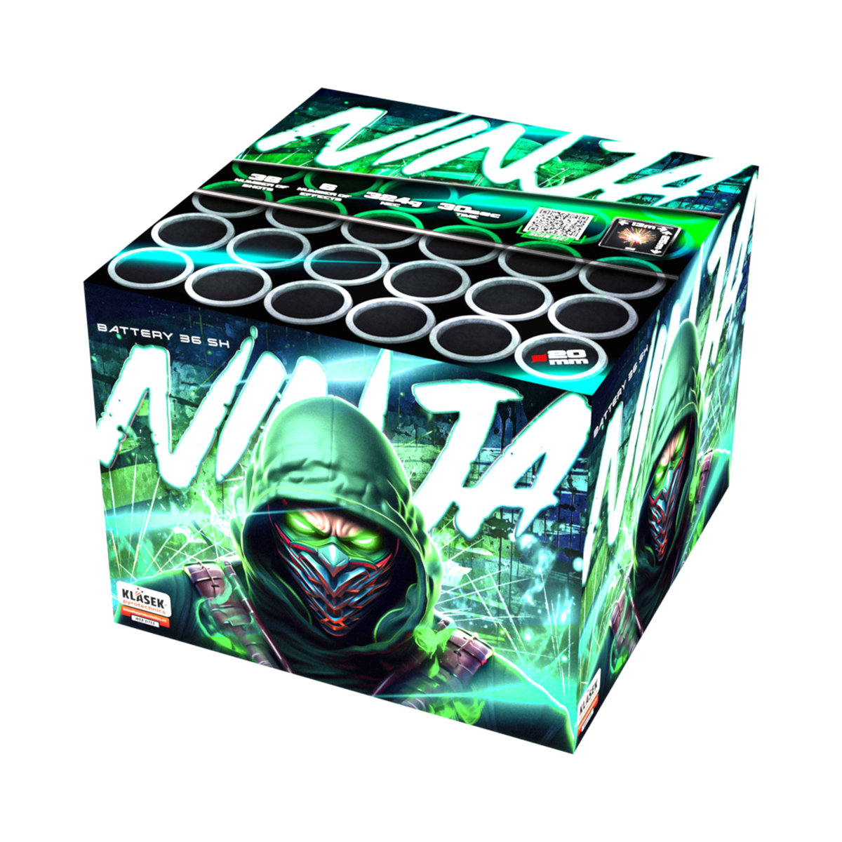 Batterie Ninja 36 shots 20mm