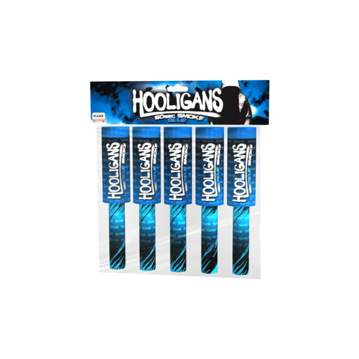 Hooligans dýmová pochodeň modrá
