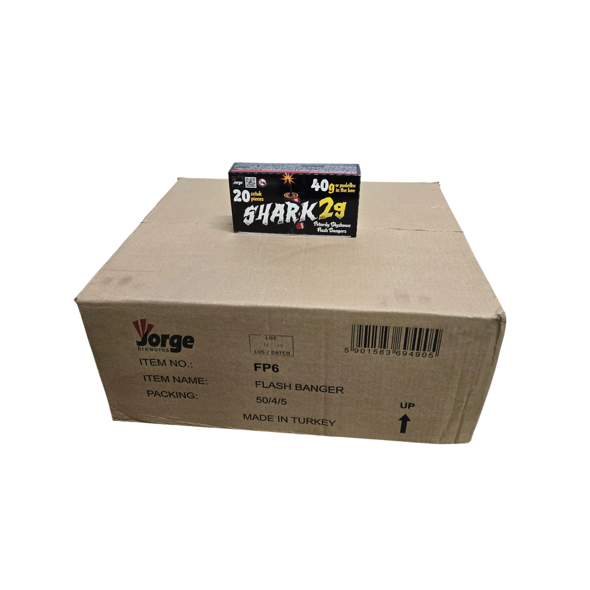 FP6 Shark 2g Jorge Box ( 50 pcs )