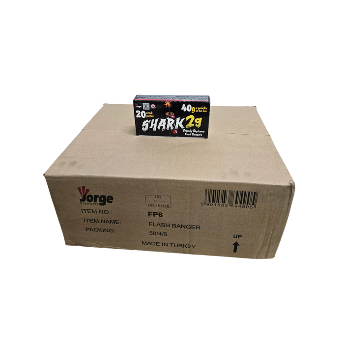 FP6 Shark 2g Jorge Box ( 50 pcs )