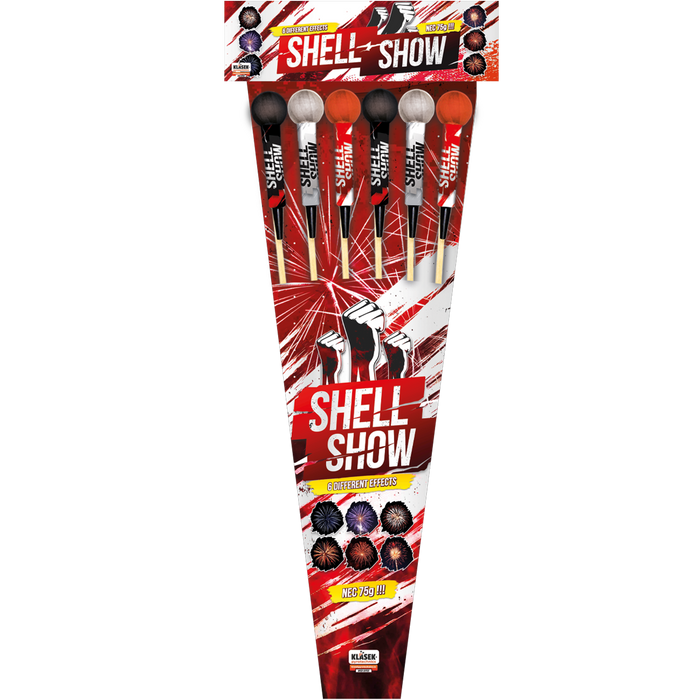 Rockets Shell Show 6pcs