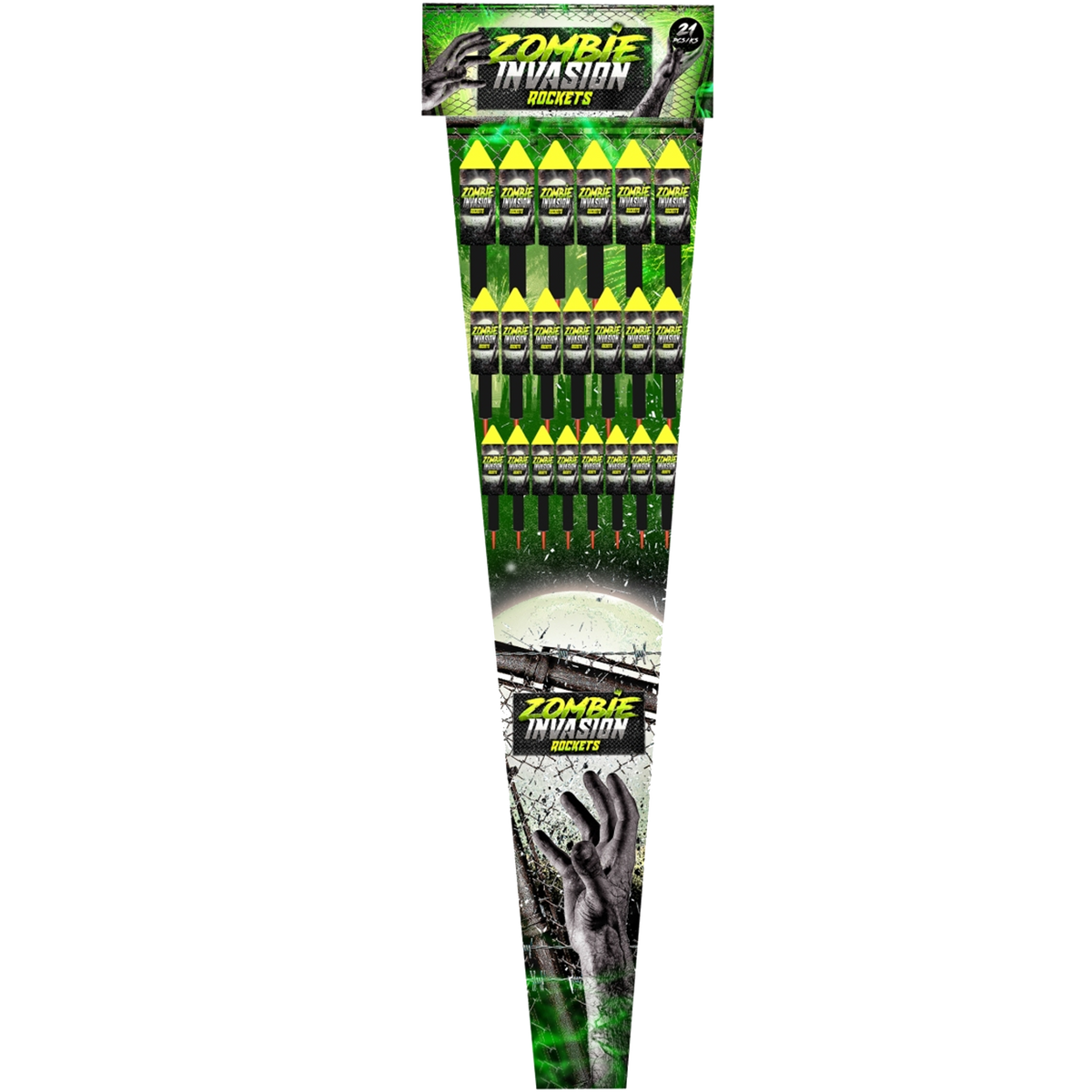 Rockets Zombie Invasion 21pcs